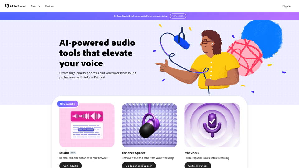 Adobe Podcast