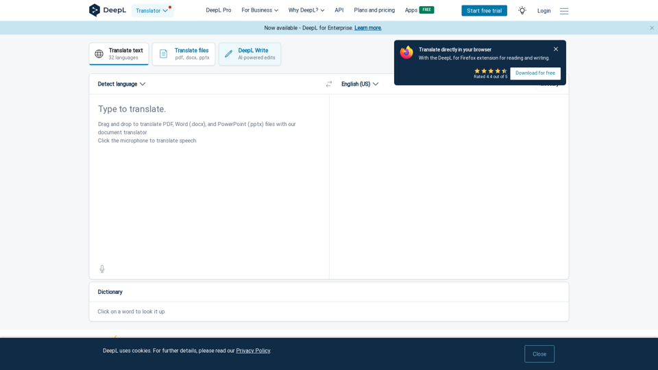 DeepL 翻譯:世界上最準確的翻譯工具