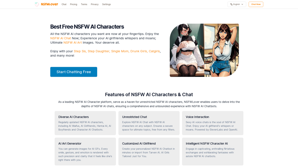 NSFW Lover AI