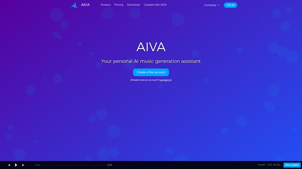 AIVA, the AI Music Generation Assistant