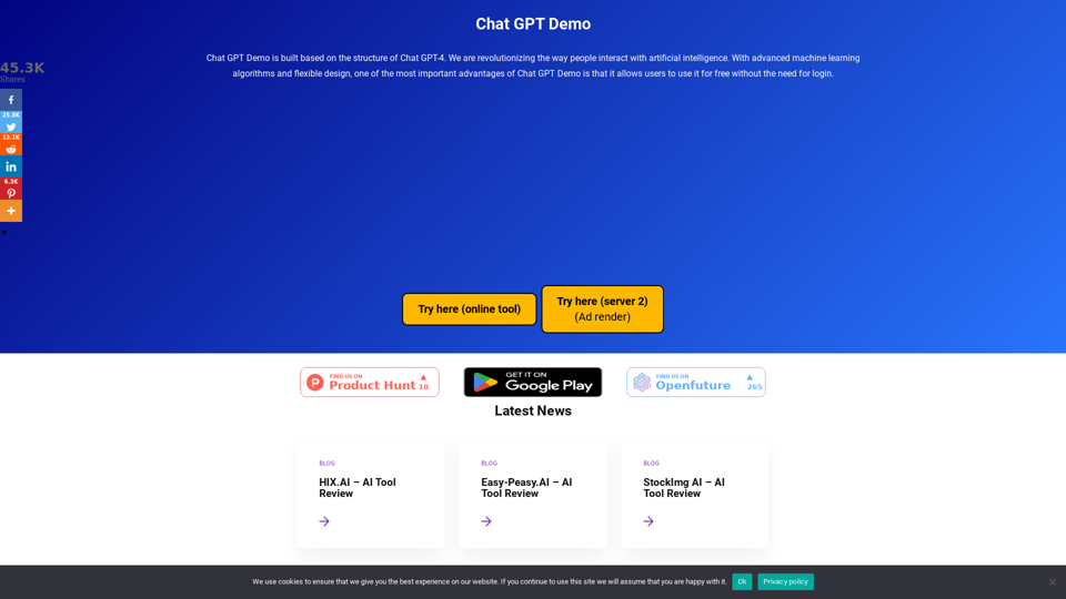 Chat GPT Demo