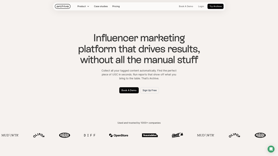 Archive | Plateforme de marketing d'influence