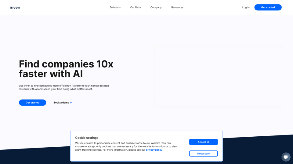 Inven | Find M&A targets 10x faster