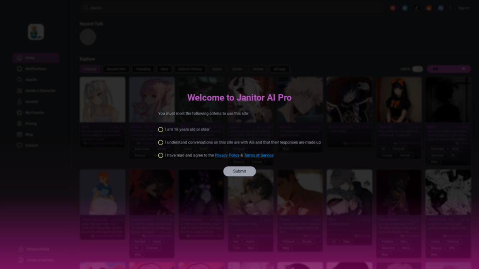Janitor AI Pro
