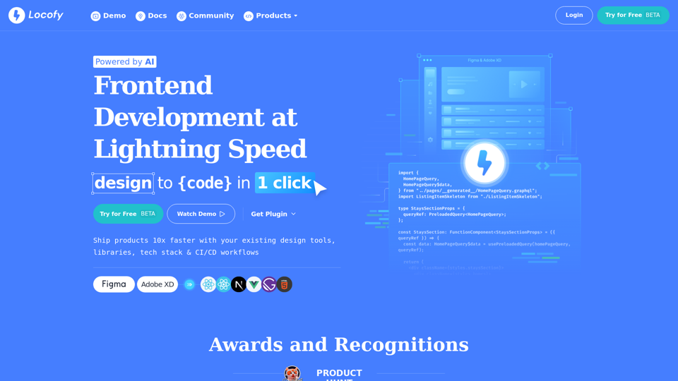 Locofy.ai: envía tus productos 10 veces más rápido, con poco código