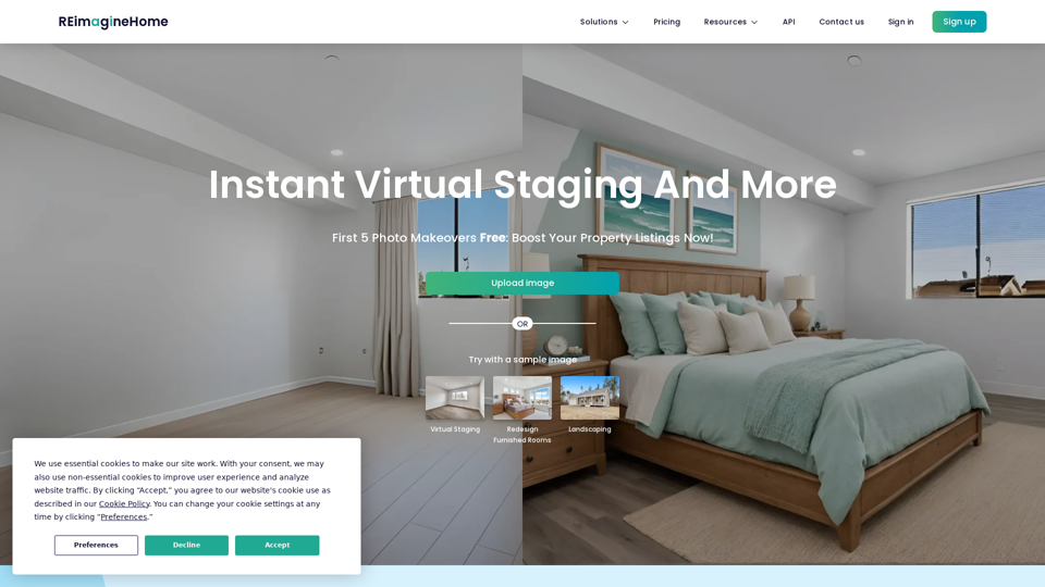 REimagine Home: Ideias de Design de Interiores com Inteligência Artificial