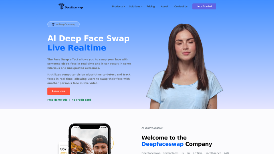 Deepfaceswap AI - 他の人の顔をライブで入れ替えるための最高のフェイススワップツール