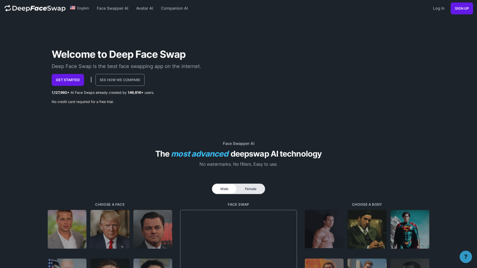 Deep Face Swap AI