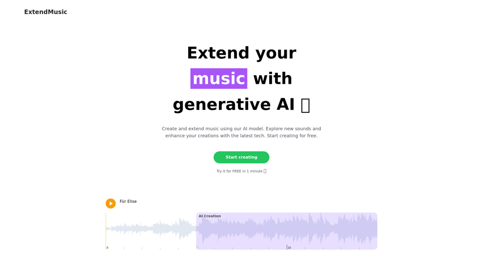 Extend MusicAI