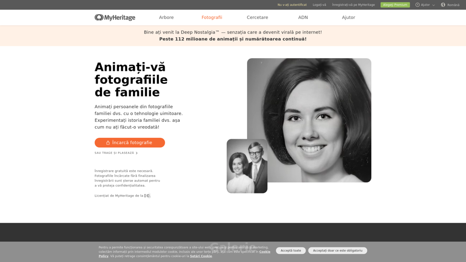 MyHeritage Deep Nostalgia™, tecnología de aprendizaje profundo para animar los rostros en fotografías familiares estáticas - MyHeritage