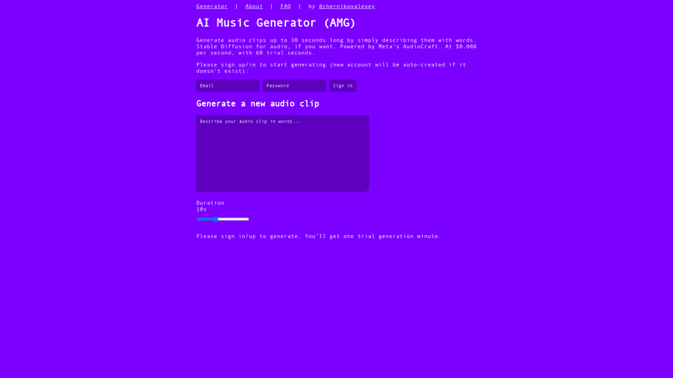 AI Music Generator