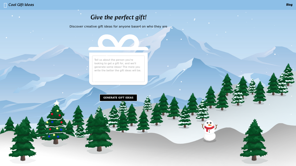 Ideas de regalos geniales impulsadas por IA | Sugerencias de regalos gratuitas