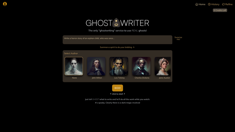 Service de Ghostwriting professionnel - Ghost The Writer