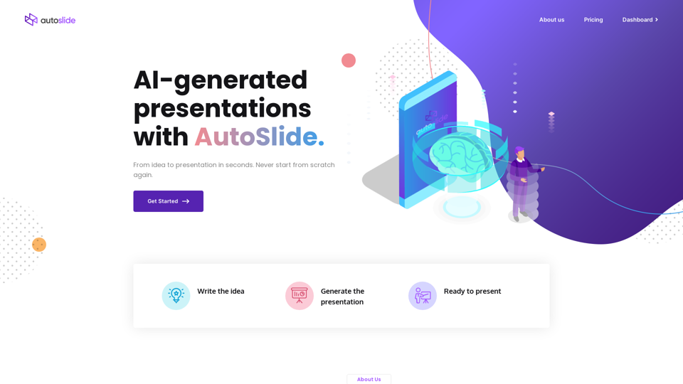 AutoSlide AI: AI-Powered Presentation Generator and More
