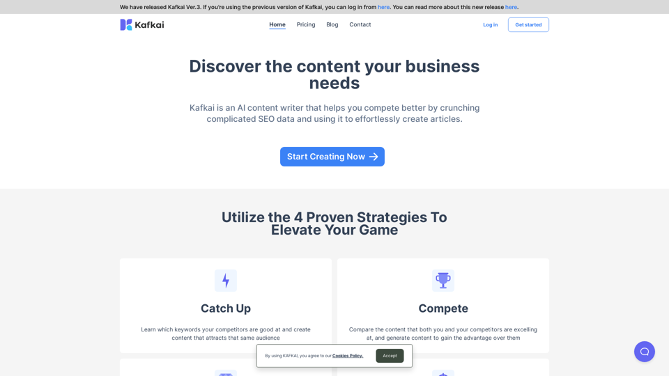 AI Content Generator: Kafkai SEO Strategy & Competitive Edge