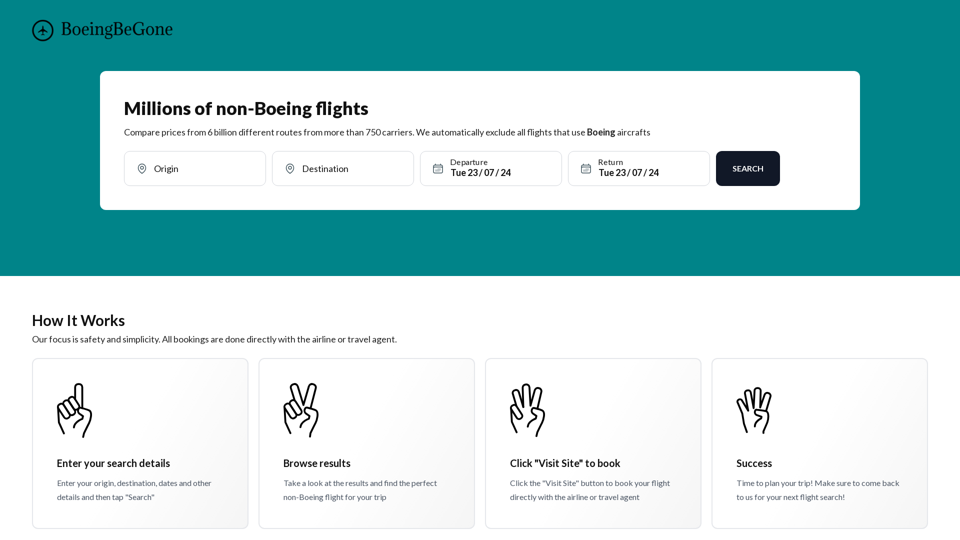 Boeing Be Gone