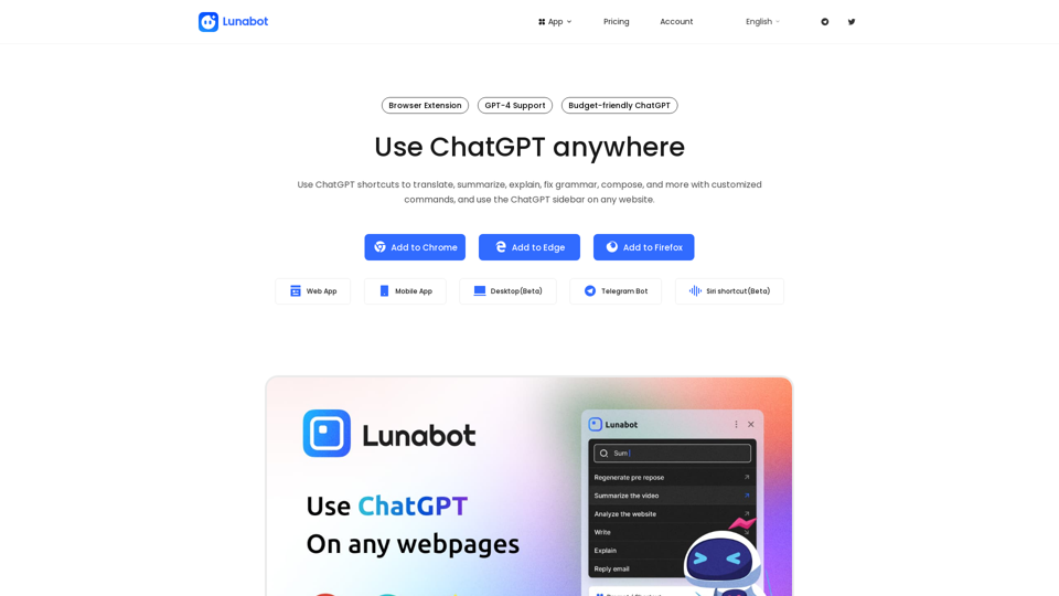 Lunabot AI