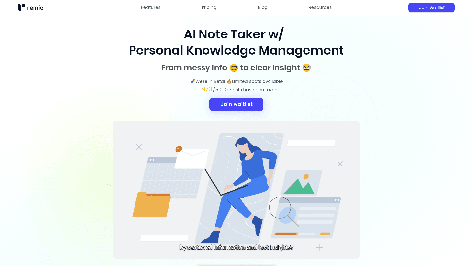 remio AI Note Taker